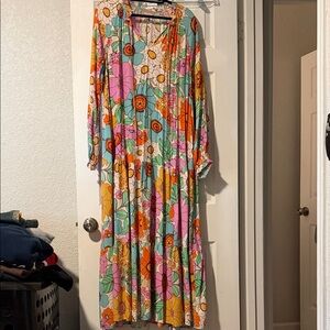 Show Me Your MuMu Birdie Maxi Dress